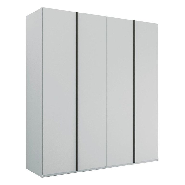 Rauch Skat Meridian 201cm 4 Door Wardrobe - Silk Grey