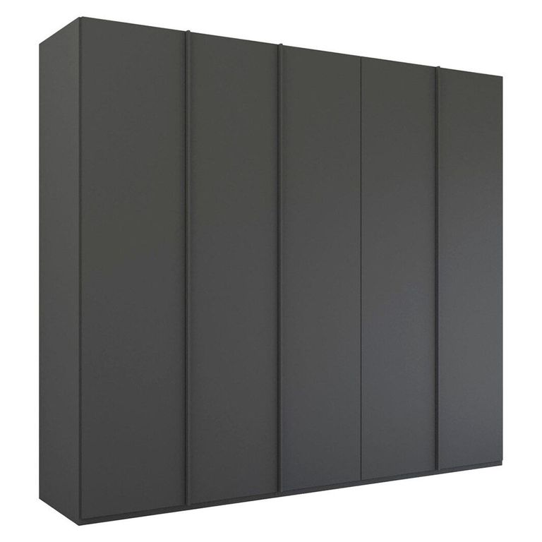 Rauch Skat Meridian 251cm 5 Door Wardrobe - Graphite