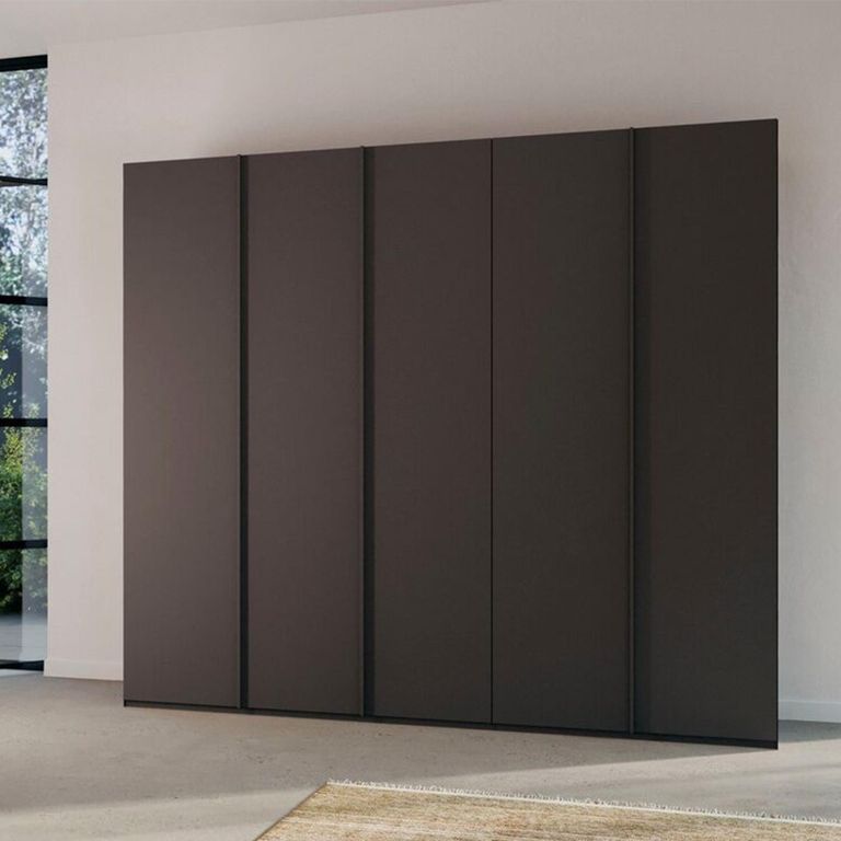 Rauch Skat Meridian 251cm 5 Door Wardrobe - Graphite