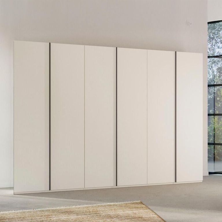 Rauch Skat Meridian 301cm 6 Door Wardrobe - Alpine White