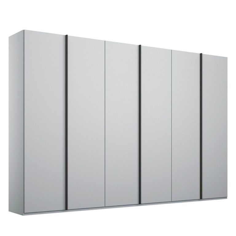 Rauch Skat Meridian 301cm 6 Door Wardrobe - Silk Grey