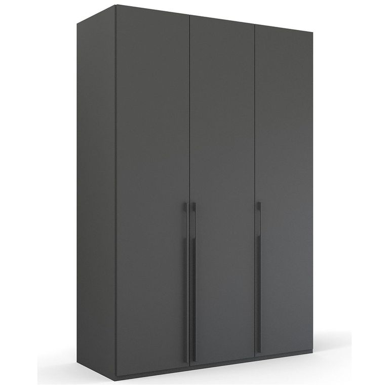 Rauch Skat Pure 151cm 3 Door Wardrobe - Graphite