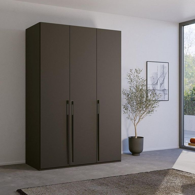 Rauch Skat Pure 151cm 3 Door Wardrobe - Graphite