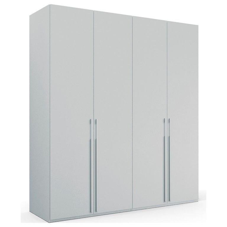 Rauch Skat Pure 201cm 4 Door Wardrobe - Silk Grey
