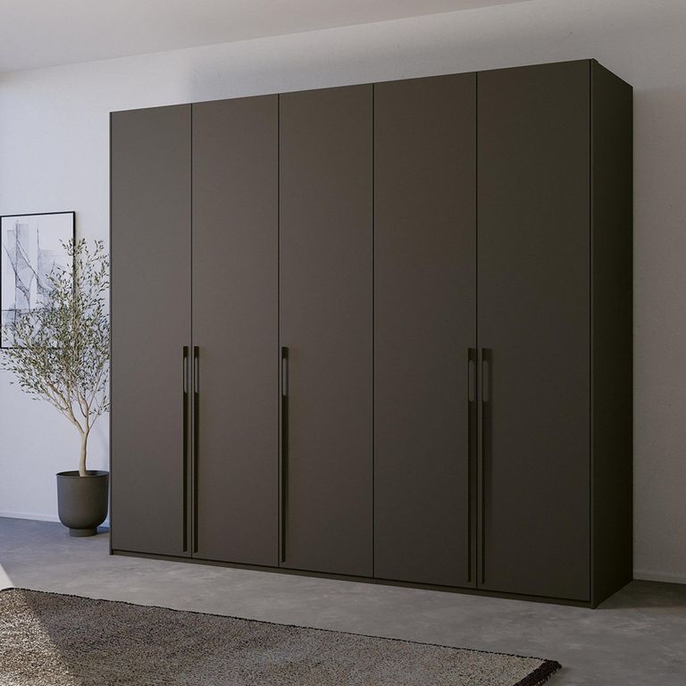 Rauch Skat Pure 251cm 5 Door Wardrobe - Graphite