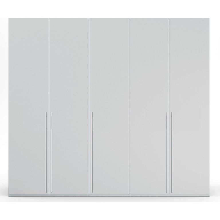 Rauch Skat Pure 251cm 5 Door Wardrobe - Silk Grey