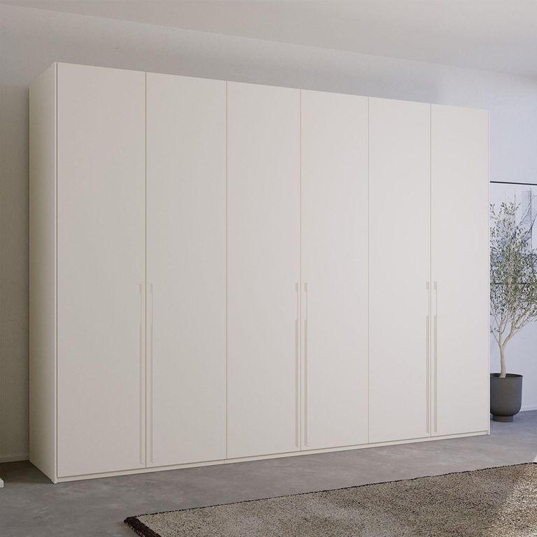 Rauch Skat Pure 301cm 6 Door Wardrobe - Alpine White
