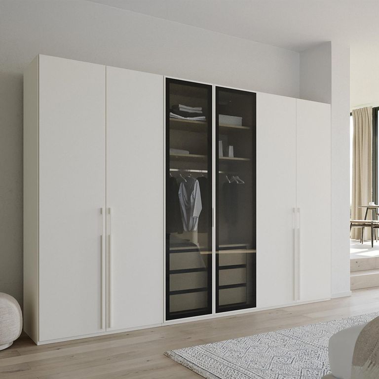 Rauch Skat Shine 301cm 6 Door Wardrobe - Alpine White