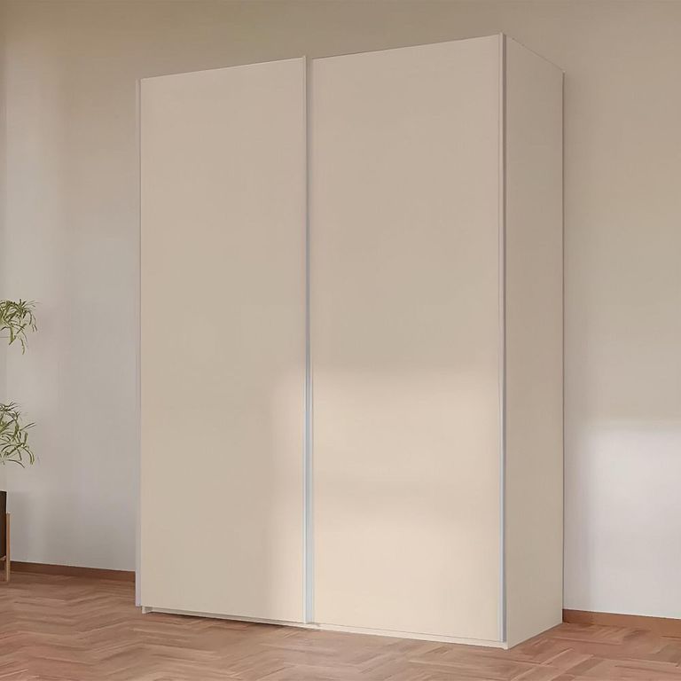 Rauch Taro 162cm 2 Door Sliding Wardrobe - Champagne