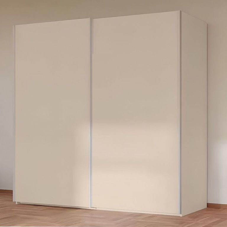 Rauch Taro 201cm 2 Door Sliding Wardrobe - Champagne