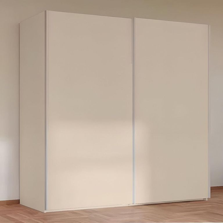 Rauch Taro 201cm 2 Door Sliding Wardrobe - Champagne