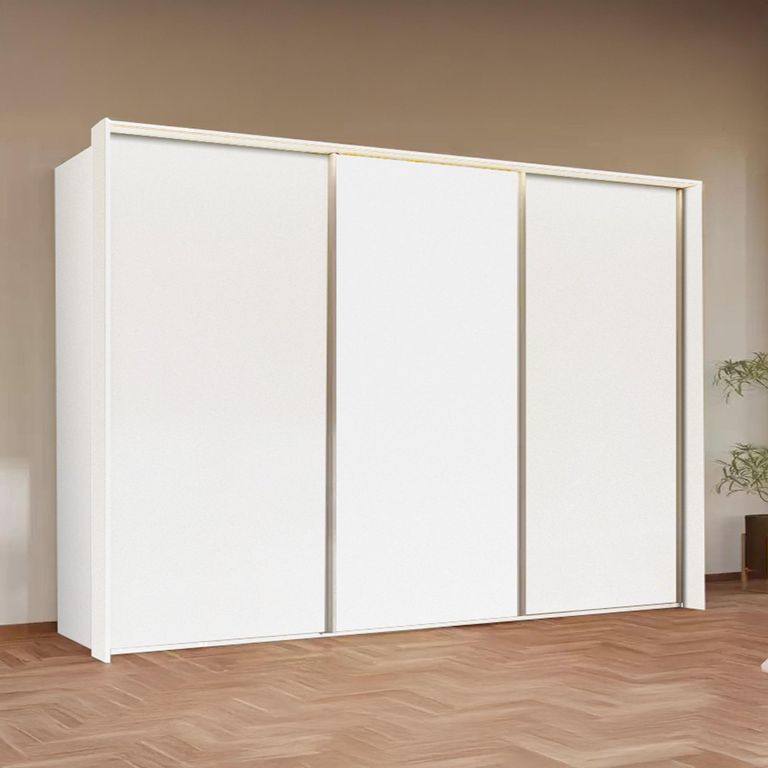 Rauch Taro 301cm 3 Door Sliding Wardrobe - Alpine White