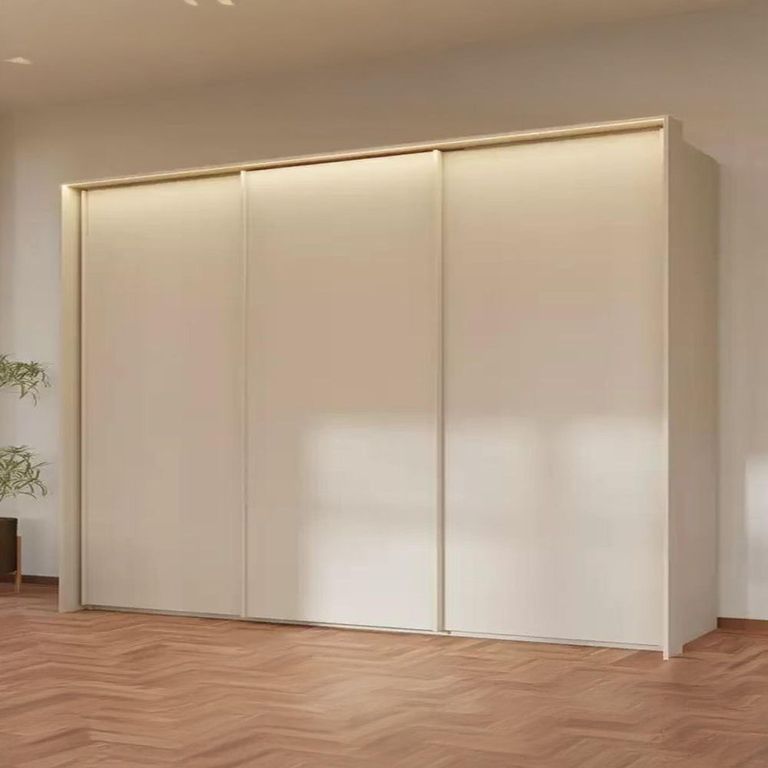 Rauch Taro 301cm 3 Door Sliding Wardrobe - Champagne