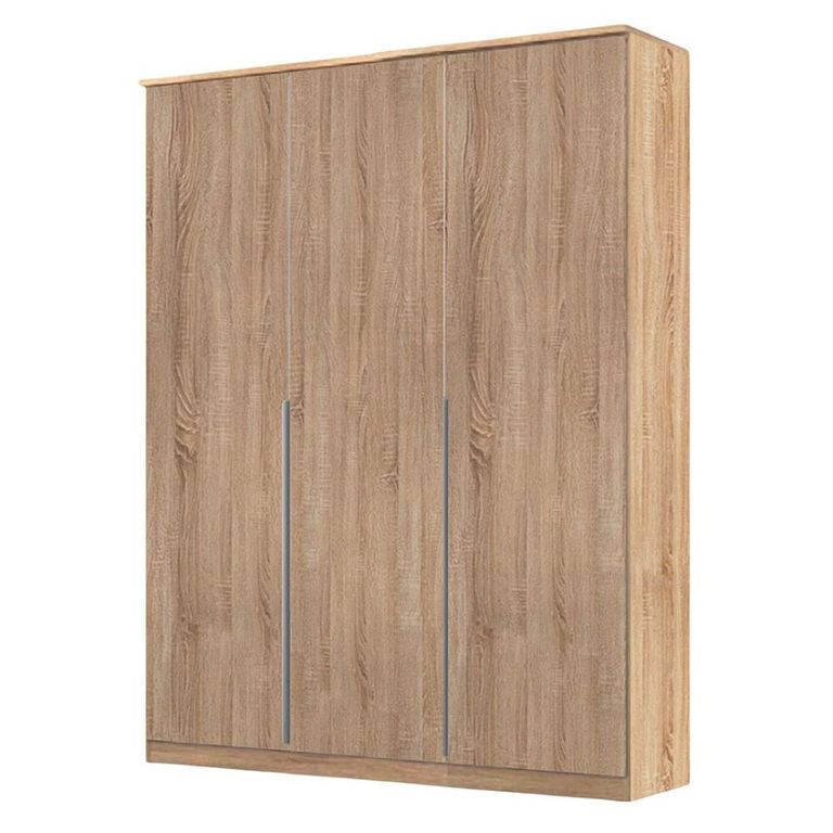 Rauch Texas 136cm 3 Door Wardrobe - Sonoma Oak