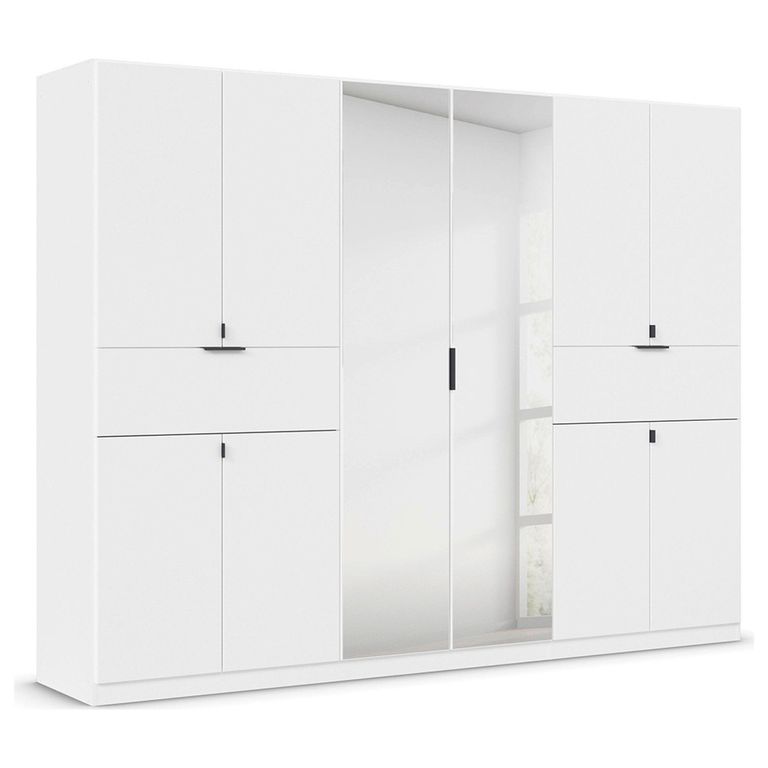 Rauch Ticao 271cm 10 Door Combi Wardrobe - Alpine White