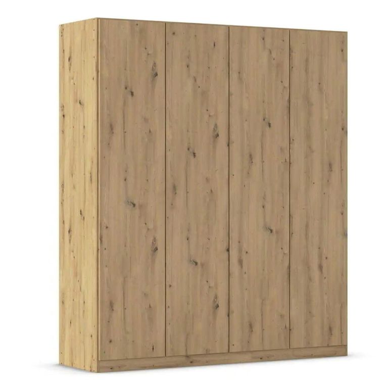 Rauch Wingview Lite 181cm 4 Door Wardrobe - Artisan Oak
