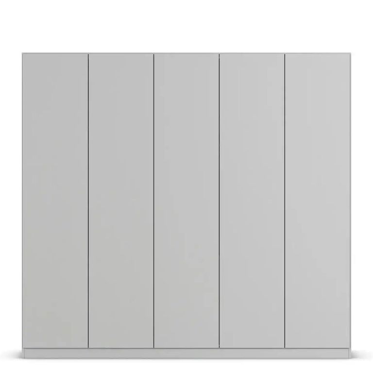 Rauch Wingview Lite 226cm 5 Door Wardrobe - Silk Grey