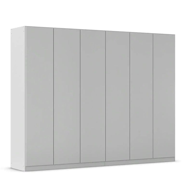 Rauch Wingview Lite 271cm 6 Door Wardrobe - Silk Grey
