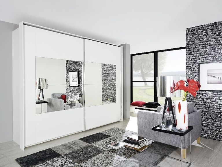 Rauch Xtend Part Mirror Sliding Wardrobe - Variation Available