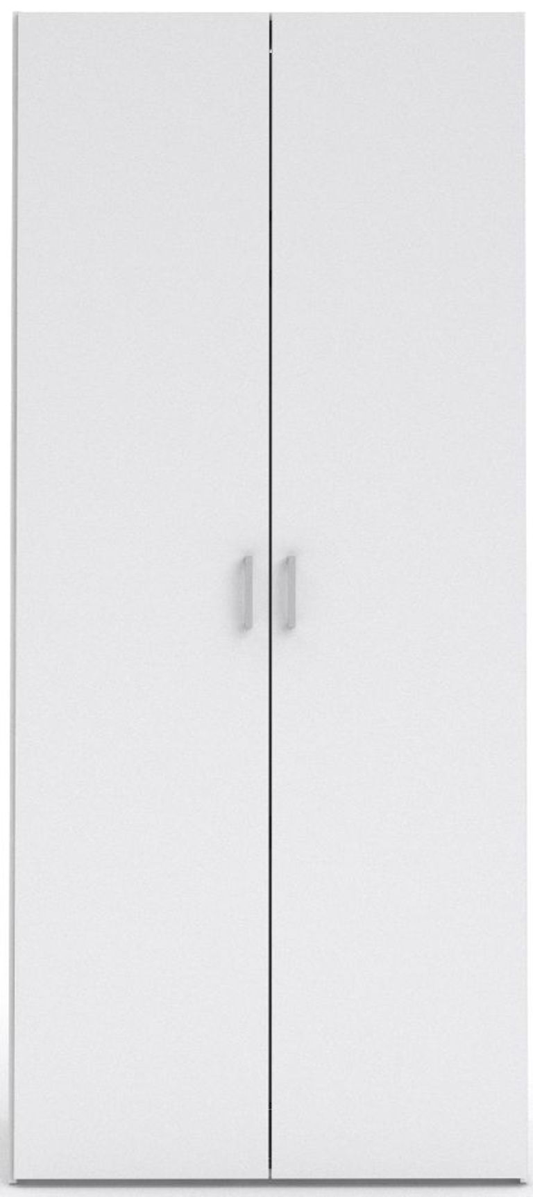 Space White 2 Door Wardrobe