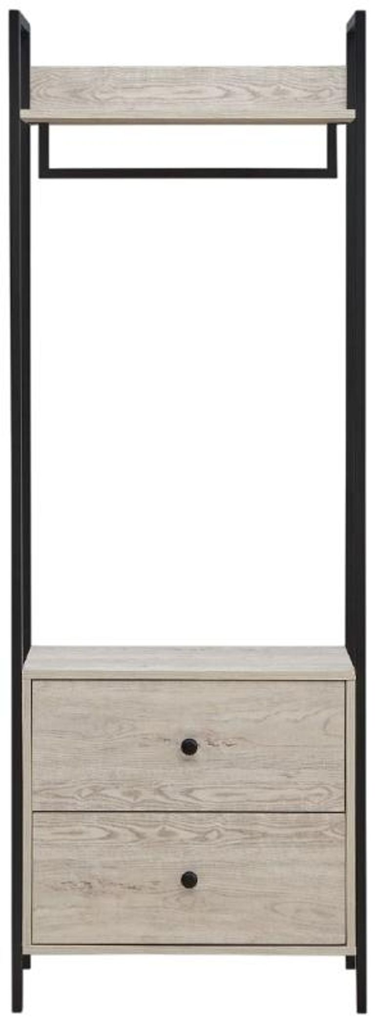 Warren 2 Drawer Open Wardrobe - Variant Available