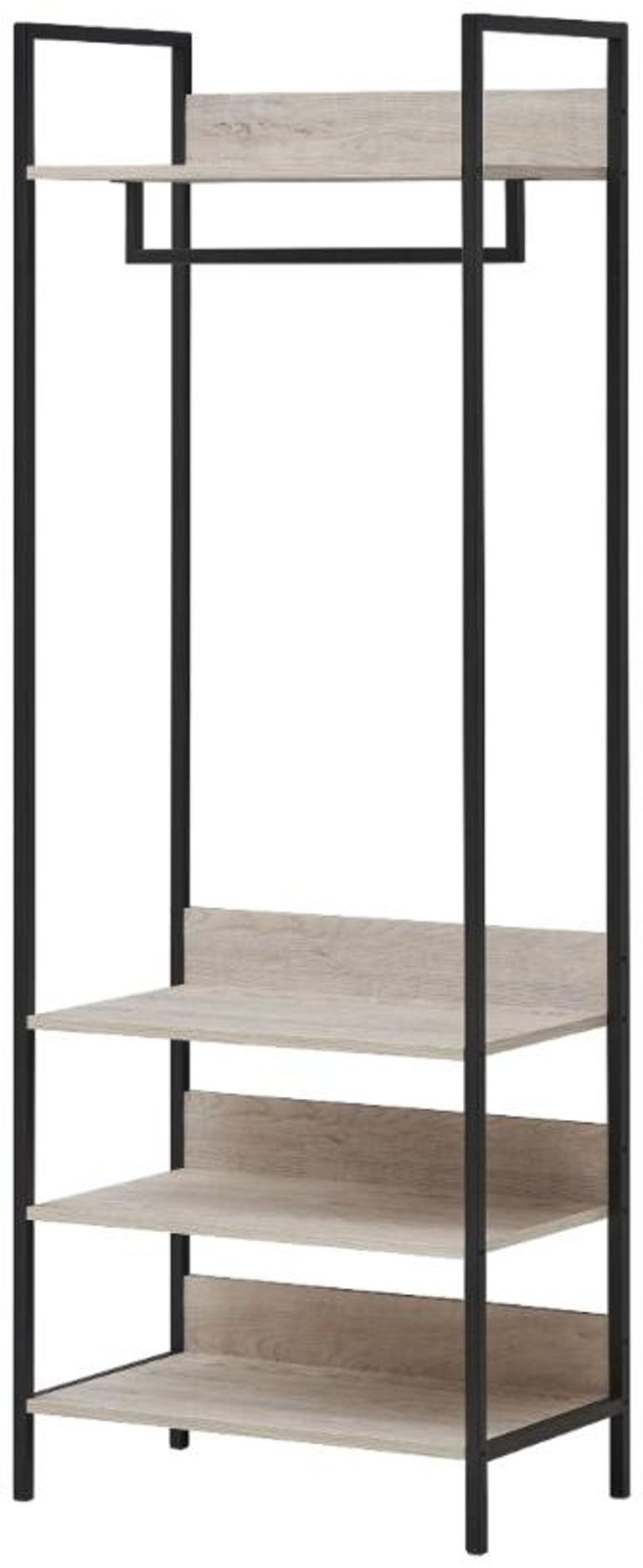 Warren 4 Shelves Narrow Open Wardrobe - Variant Available