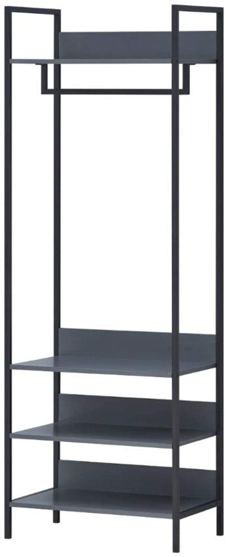 Warren 4 Shelves Narrow Open Wardrobe - Variant Available