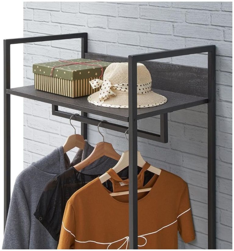 Warren 4 Shelves Narrow Open Wardrobe - Variant Available