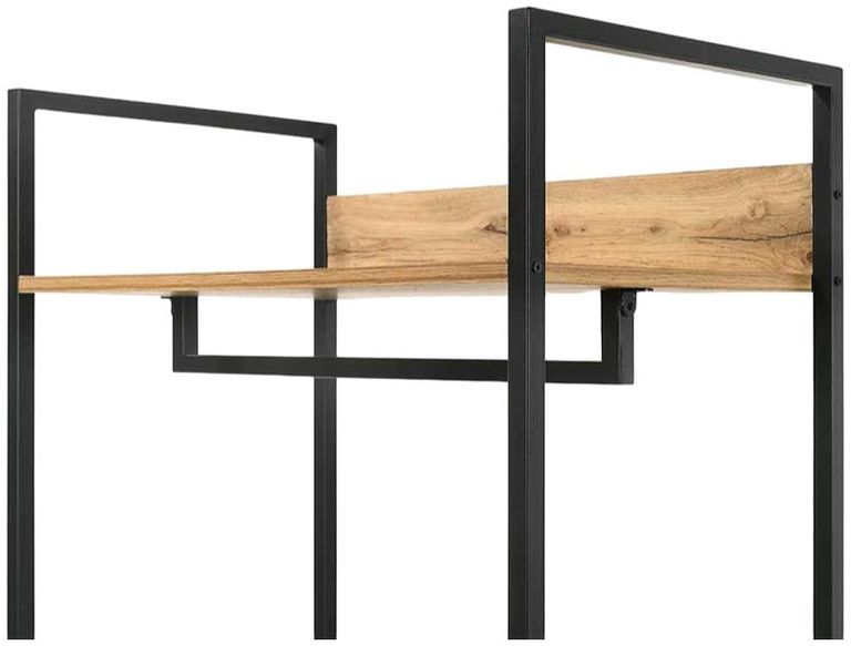 Warren 4 Shelves Wide Open Wardrobe - Variant Available