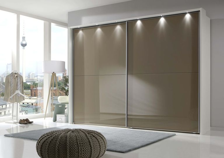 Berlin Sliding Wardrobe - Full Glass - Variation Available