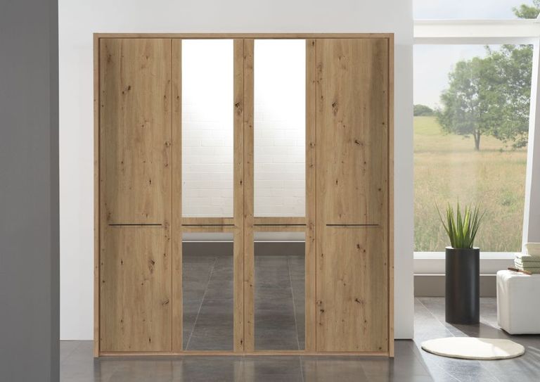 Dakar 2 Wardrobes - Passepartout and Slate Handles - Variation Available