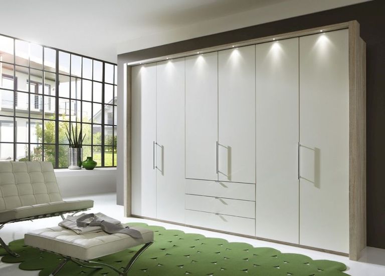 Loft Wardrobe - Bi-Fold Panorama Door Functional - Variation Available