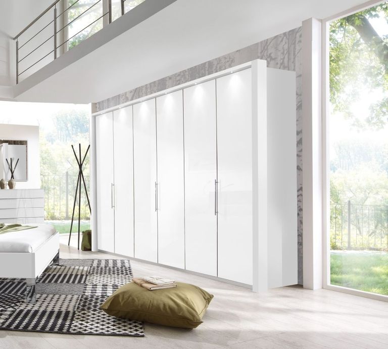 Loft Wardrobe - Bi-Fold Panorama Door - Variation Available