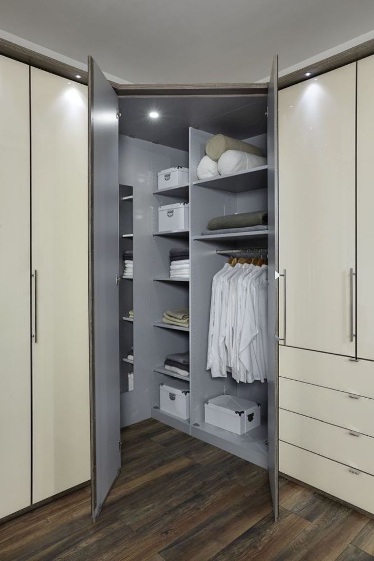 Loft Corner Wardrobe - Variation Available
