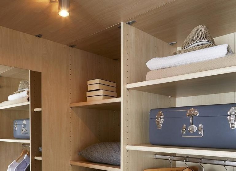 Luxor 3+4 Wardrobe - 2 Door - Rustic Oak - 75cm