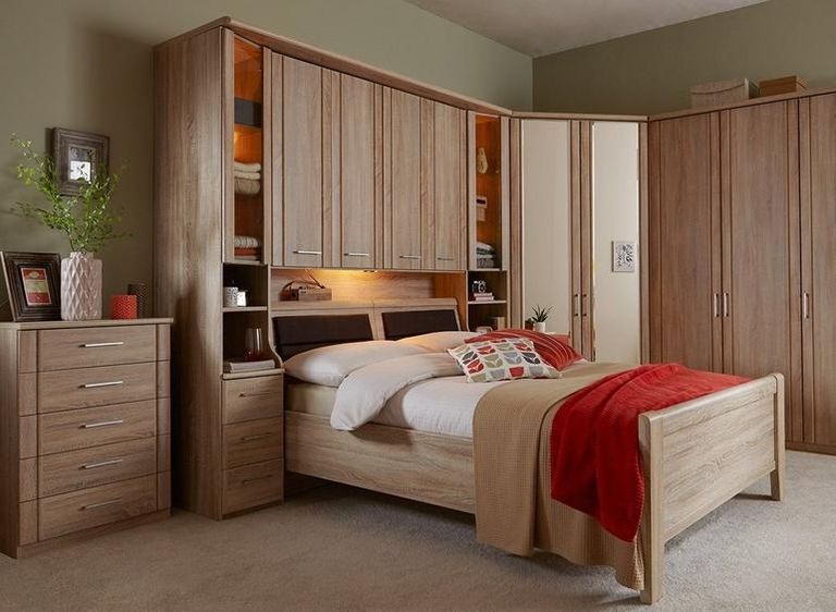 Luxor 3+4 Wardrobe - 2 Door - Rustic Oak - 75cm