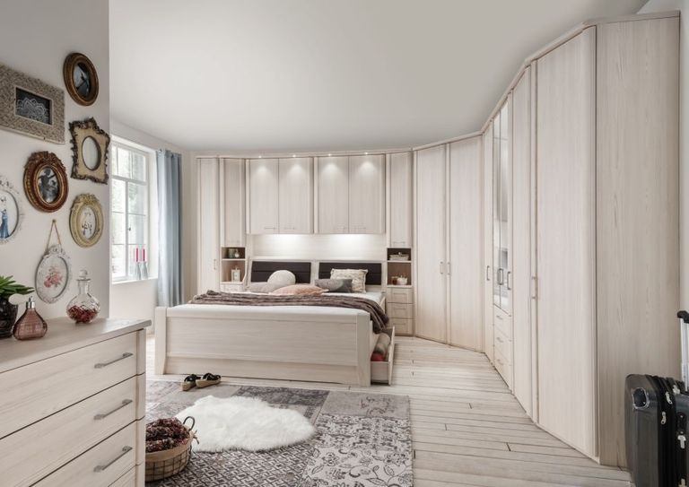 Luxor 3+4 Corner Wardrobe - Cornice - Variation Available