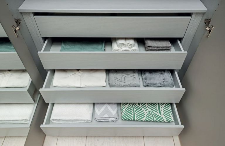 Westside 2 Sliding Wardrobe - Grey Glass Front - Variation Available