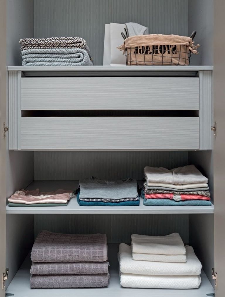 Westside 2 Sliding Wardrobe - Grey Glass Front - Variation Available