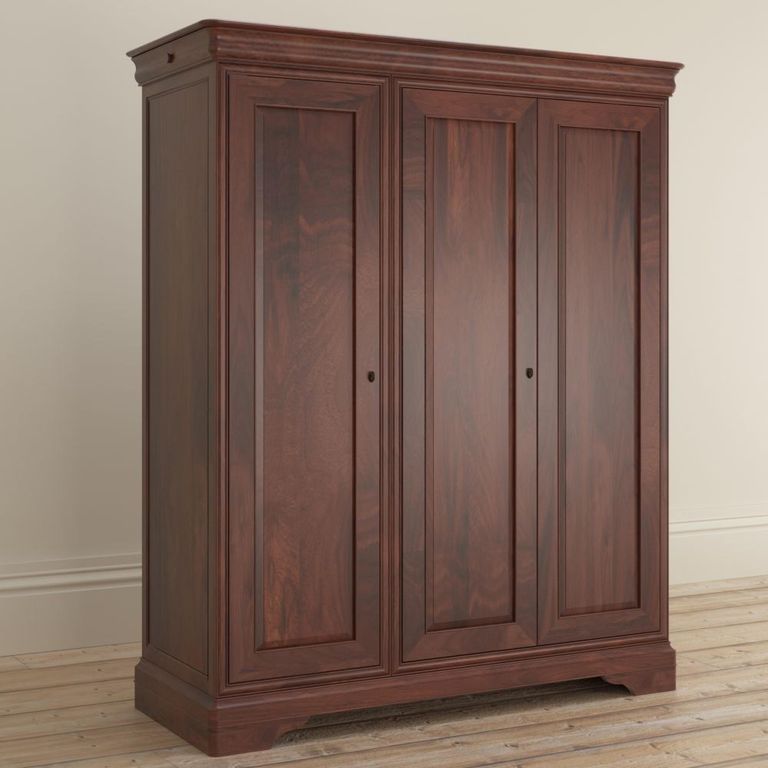 Antoinette Triple Wardrobe - 3 Door - Cherrywood