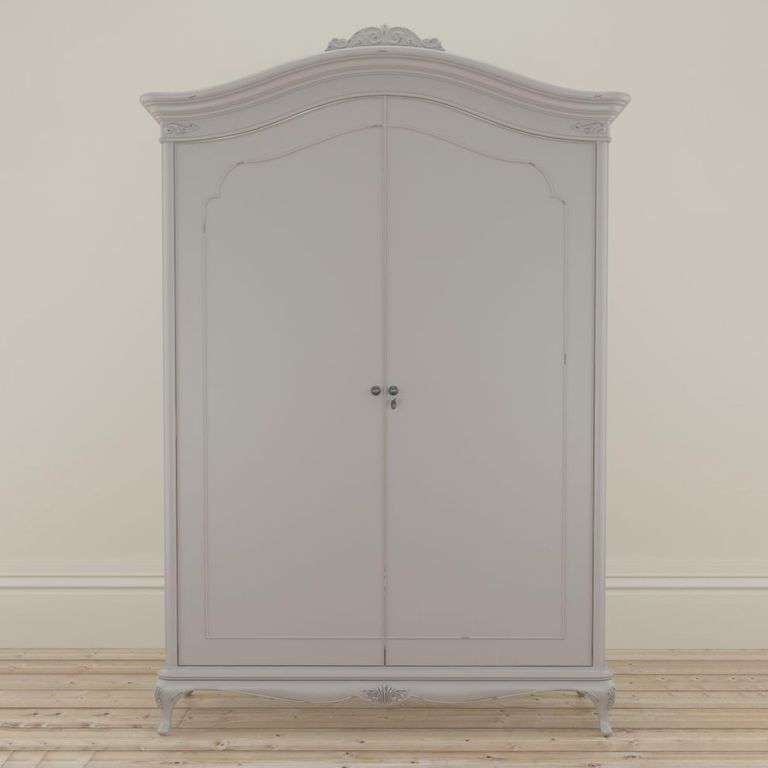 Etienne Wardrobe - 2 Door - Grey