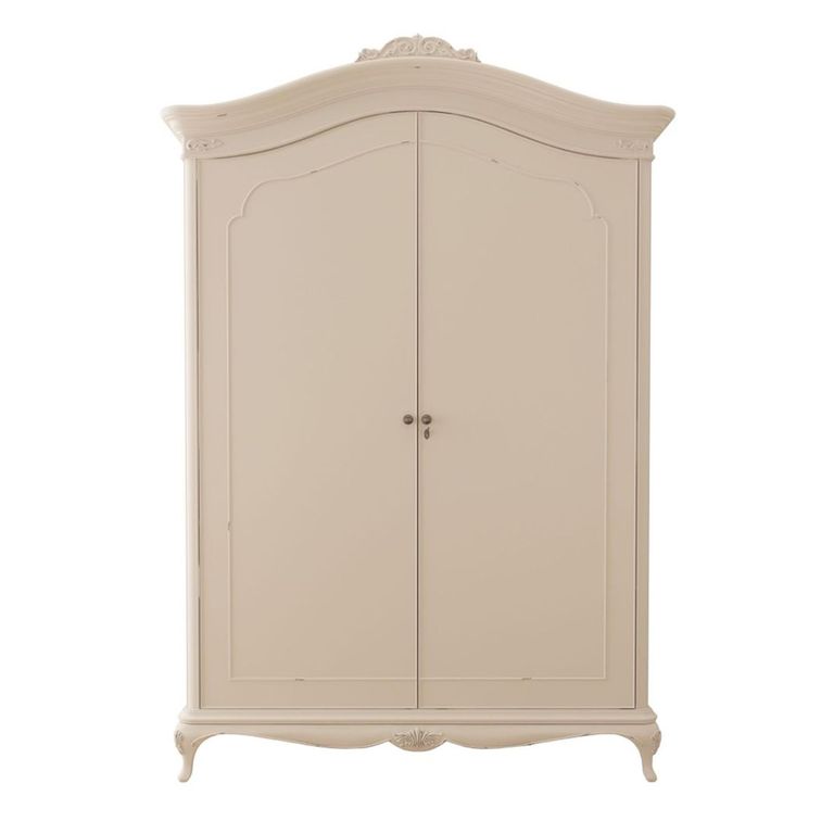 Ivory Wardrobe - 2 Door