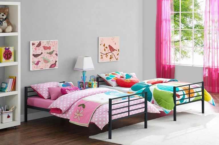 Creek Single over Single Bunk Bed in Black - 4035157UK