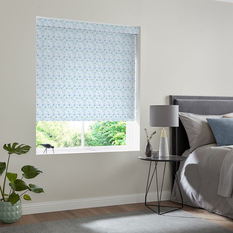 Alexia Roller Blind - Blue
