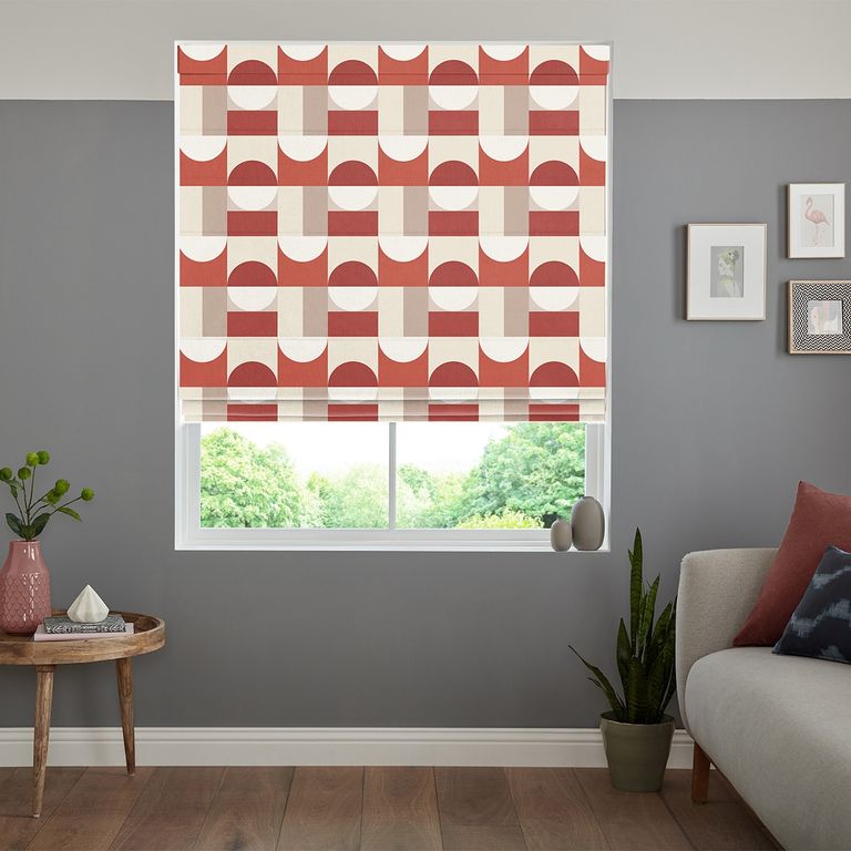 Alves Roman Blind - Scarlet