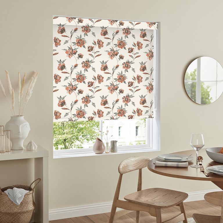 Avi Roller Blind - Deep Orange