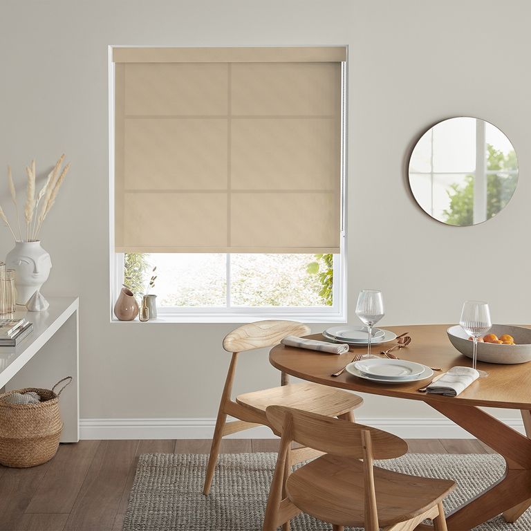 Boho Roller Blind - Beige