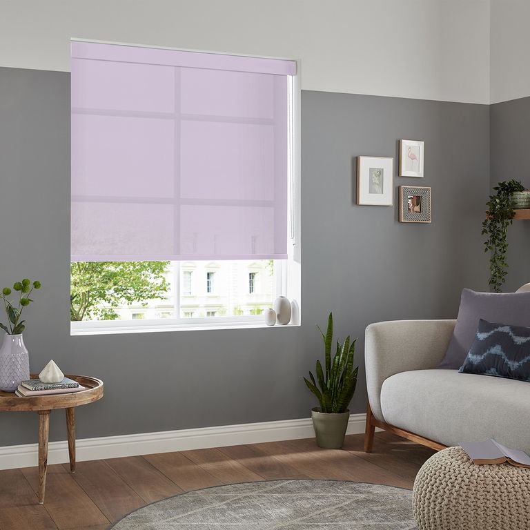 Boho Roller Blind - Lavender