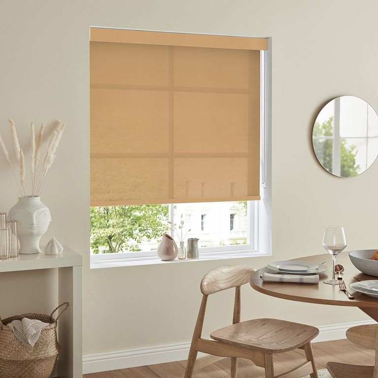 Boho Roller Blind - Tan