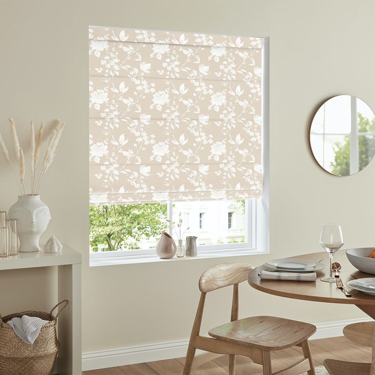 Booth Roman Blind - Cream